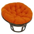 thumbnail image 1 of Blazing Needles 93302-52-MS-TD 52 in. Solid Microsuede Papasan Cushion, Tangerine Dream, 1 of 5