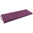 thumbnail image 1 of Blazing Needles 51-inch by 19-inch Solid Twill Bench Cushion, 1 of 3