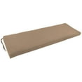 thumbnail image 1 of Blazing Needles 51-inch by 19-inch Solid Twill Bench Cushion, 1 of 3