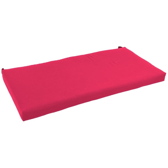 Blazing Needles 40-inch by 19-inch Solid Twill Loveseat Cushion