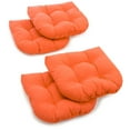 thumbnail image 1 of Blazing Needles 19-inch U-Shaped Twill Tufted Dining Chair Cushions (Set of 4), 1 of 3