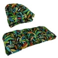 thumbnail image 1 of U-Shaped Spun Polyester Tufted Settee Cushion Set (Set of 3), 1 of 2