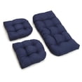 thumbnail image 1 of U-Shaped Spun Polyester Tufted Settee Cushion Set (Set of 3), 1 of 2