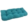 thumbnail image 1 of 42-inch by 19-inch U-Shaped Micro Suede Polyester Tufted Settee/Bench Cushion, 1 of 2
