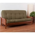thumbnail image 1 of Blazing Needles Vitality 10-inch Microsuede Full-size Futon Mattress - Java - Java, 1 of 2