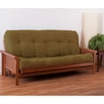 thumbnail image 1 of Blazing Needles Vitality 10-inch Microsuede Queen-size Futon Mattress, 1 of 3