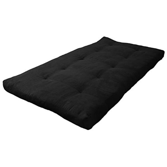 Blazing Needles Vitality 6-inch Microsuede Twin-size Futon Mattress-Color:Aqua Blue,Size:Twin