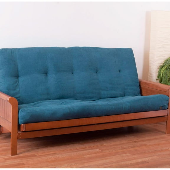 Blazing Needles Vitality 7-inch Microsuede Full-size Futon Mattress 9606-B-MS-TL