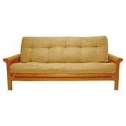 Blazing Needles Vitality 8-inch Microsuede Full-size Futon Mattress-ColorSaddle Brown,SizeFull