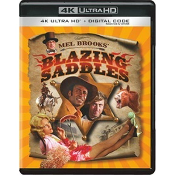 Blazing Saddles (4K Ultra HD + Digital Copy), Comedy, Warner Bros.