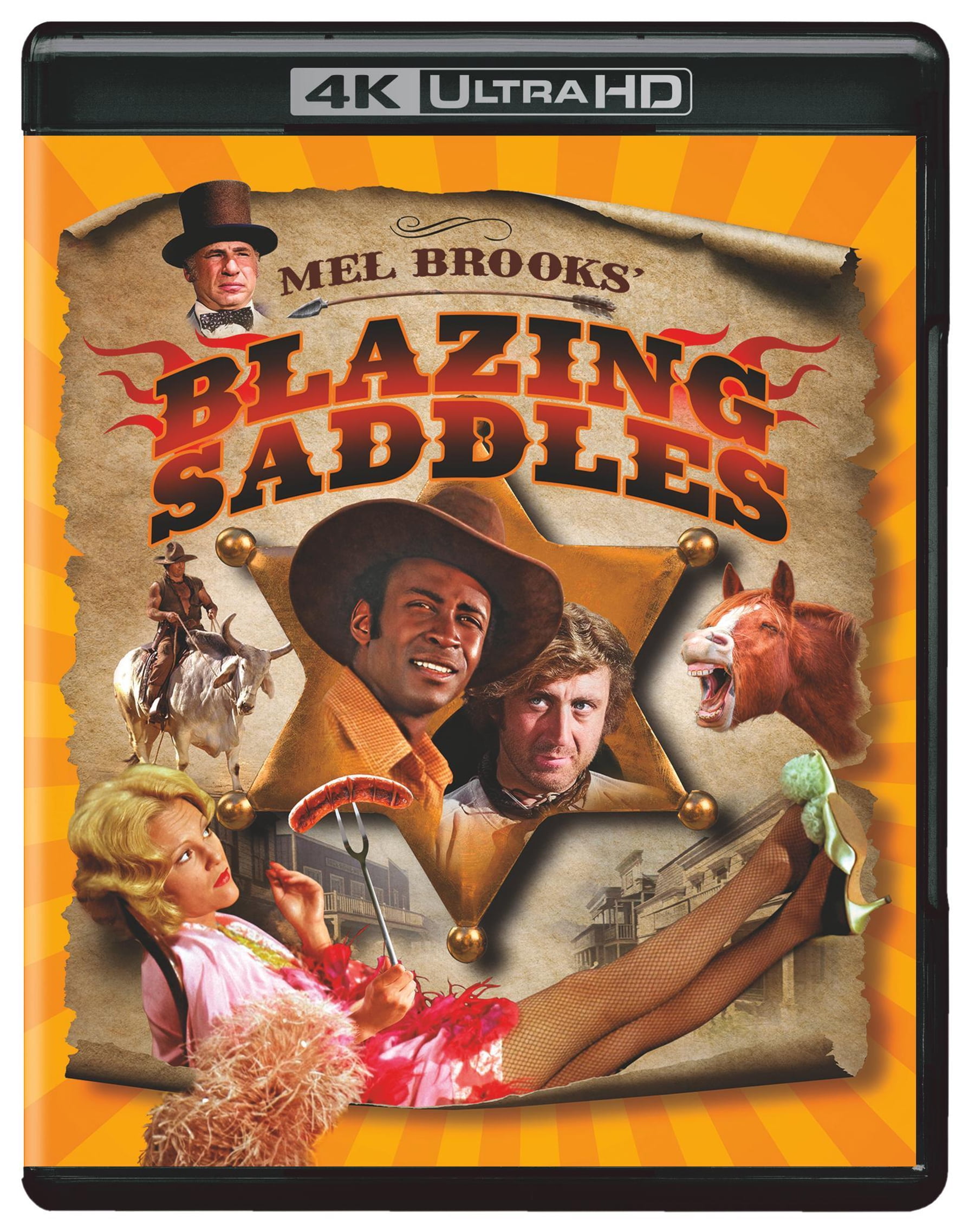 Blazing Saddles (4K Ultra HD + Digital Copy), Comedy, Warner Bros