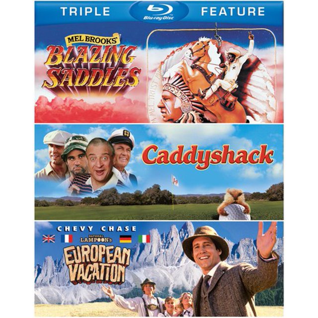 Blazing Saddles / Caddyshack / National Lampoon’s European Vacation