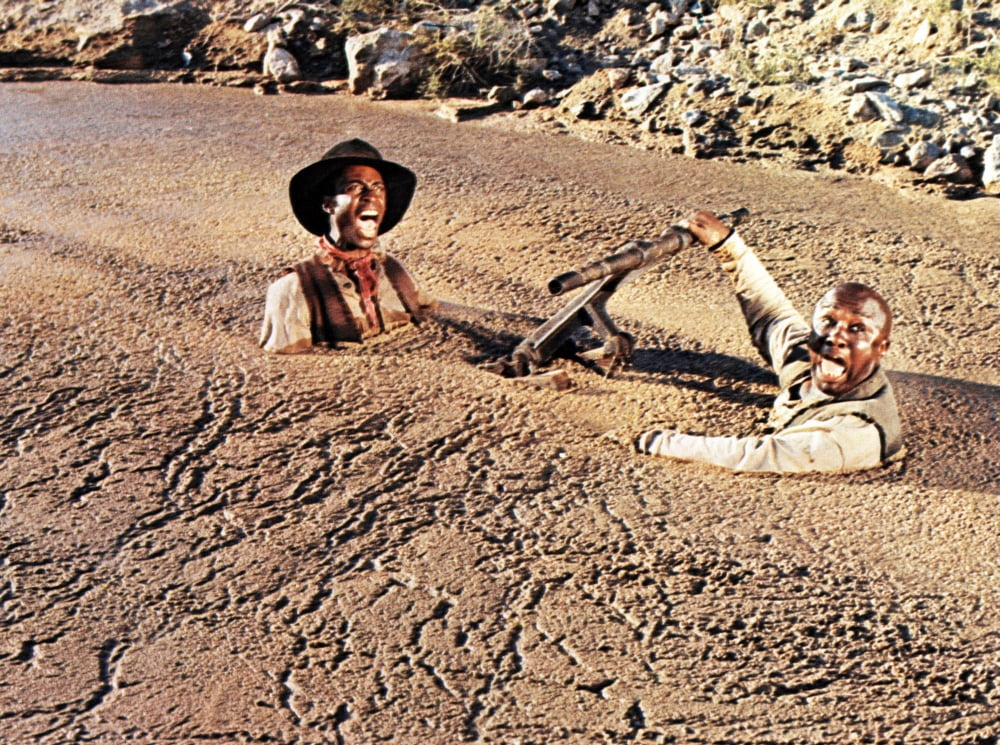 Blazing Saddles Canvas Art - (20 x 16)