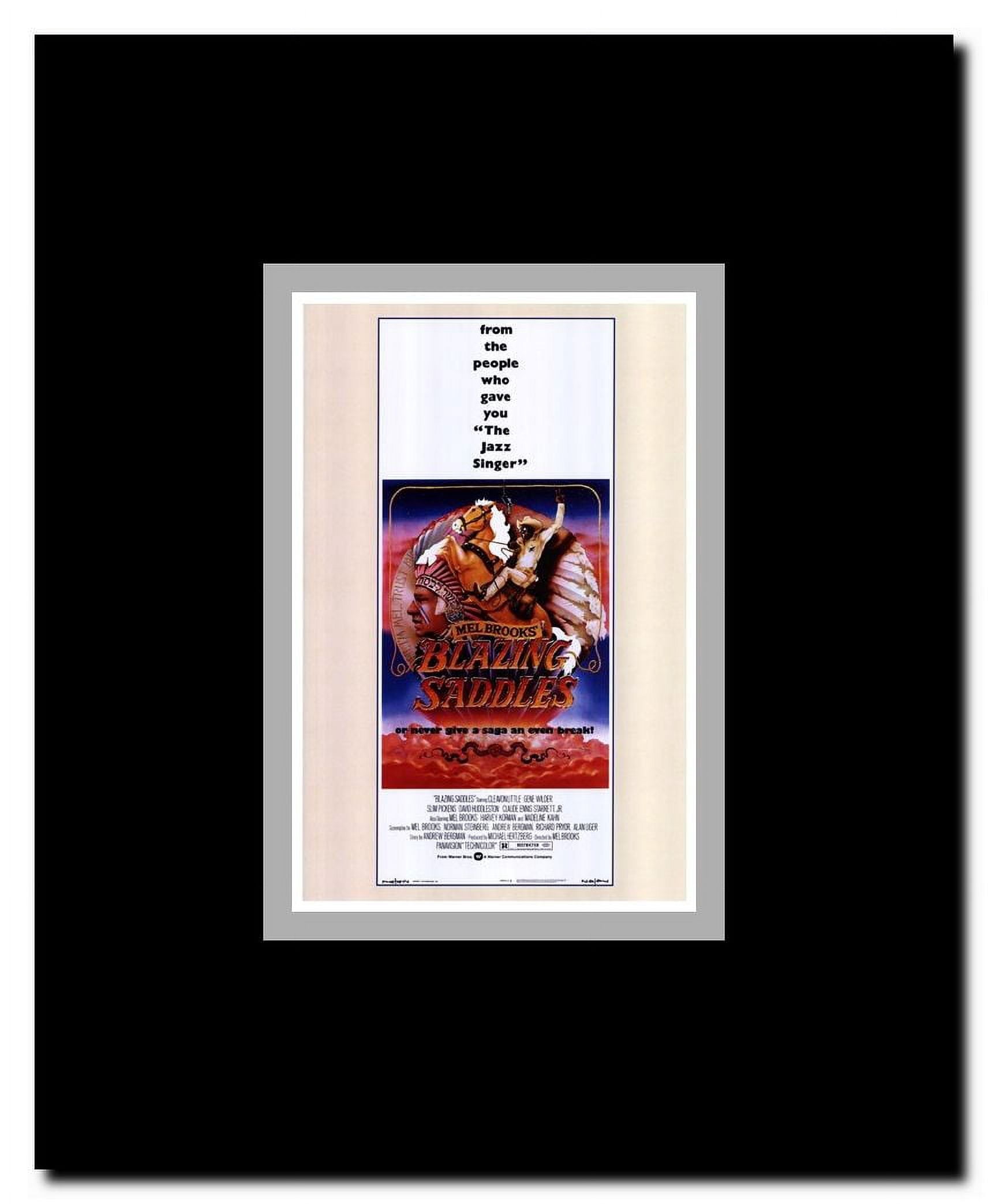 Blazing Saddles Framed Movie Poster