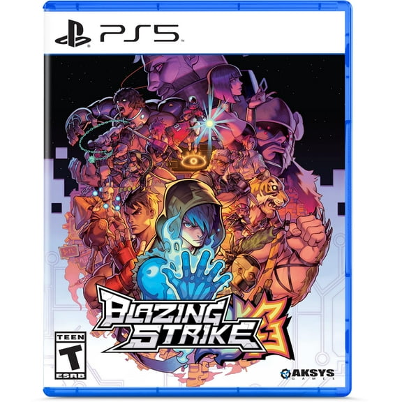 Aksys Games 810075730166 PS5 Blazing Strike Game for PlayStation 5