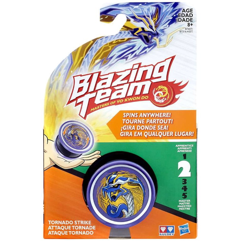 Yo-yo Commandeur Foudroyeur Blazing Team – Niveau 1 Auto-retour – Lumières – Coloris Variés