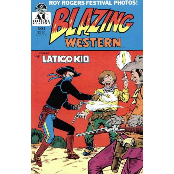 Blazing Western (AC) #1 VF ; AC Comic Book