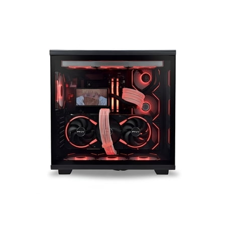 Blazingtech EX Stream Gaming Desktop PC, RYZEN 7 9800X3D, AMD Rdeon RX 9070XT, 32GB RAM, 2TB NVMe, BLACK