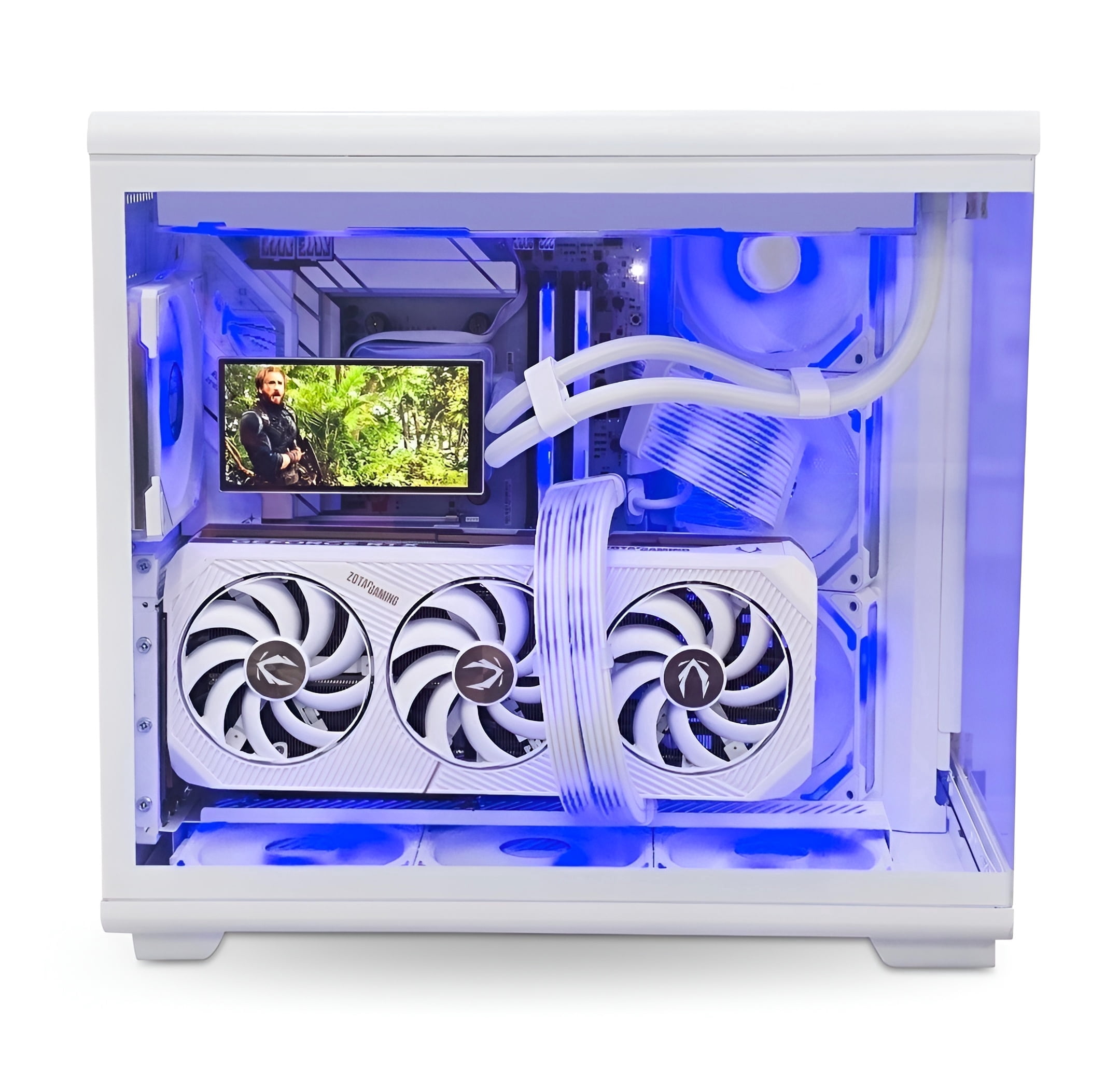 Blazingtech EX Stream Gaming Desktop PC, RYZEN 7 9800X3D, GeForce RTX 5070TI , 32GB RAM, 2TB NVMe, BLACK