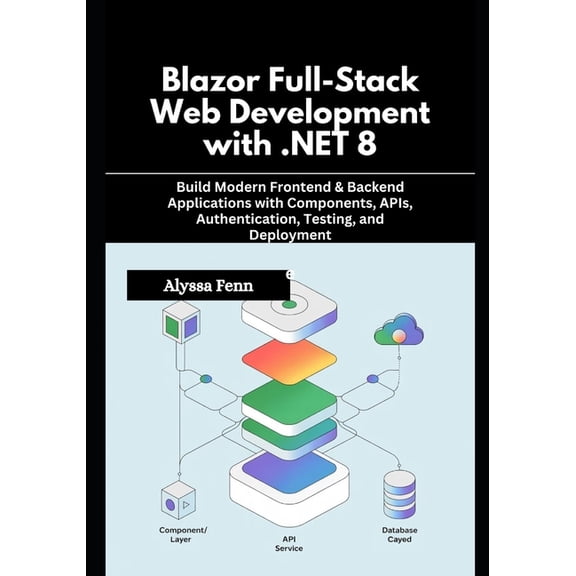 Blazor Full-Stack Web Development with .NET 8: Build Modern Frontend & Backend Applications with Components, APIs, A, (Paperback)