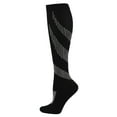 thumbnail image 1 of Blczomt 1 Pairs Compression Women's Socks Cotton Knee High Sock Athletic Comfort Soft Sock, 1 of 2