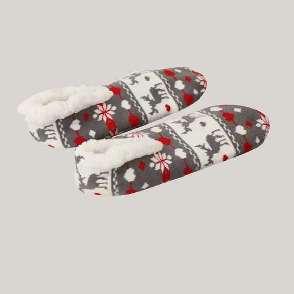 Blczomt 1 Pairs Socks Women Christmas Winter Thermal Sock Crew Warm Fuzzy Sock