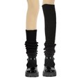 thumbnail image 1 of Blczomt 1 Pairs Socks Women Knee High Slouch Ruffle Sock Cozy Winter Thigh High Sock, 1 of 2