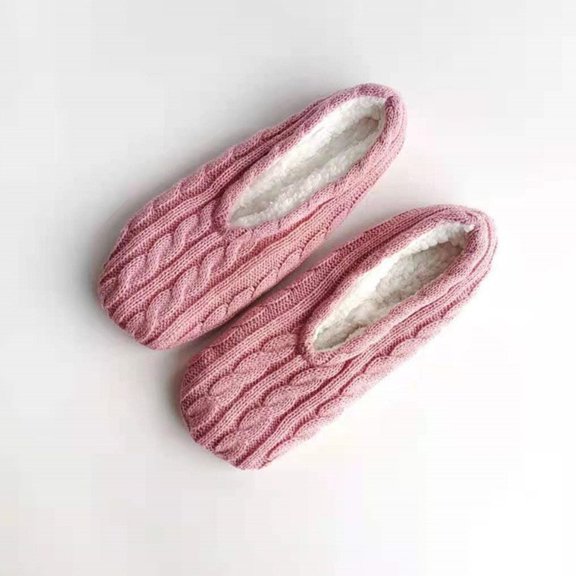 Blczomt Ankle Socks for Women Clearance Christmas Low Cut Sock Fuzzy Plush Pink Warm Socks for Women Clearance