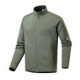 thumbnail image 1 of Blczomt Full Zip Sweatshirts for Men Workout Fleece Jacket Green Warm Winter Sweatshirt Fashion Clothing, 1 of 6
