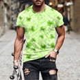 thumbnail image 1 of Blczomt Irish Men's T Shirts St Patricks Day Oversized Green T-Shirt Clover Graphic Big & Tall Regular-Fit Shamrock Summer Top, 1 of 5