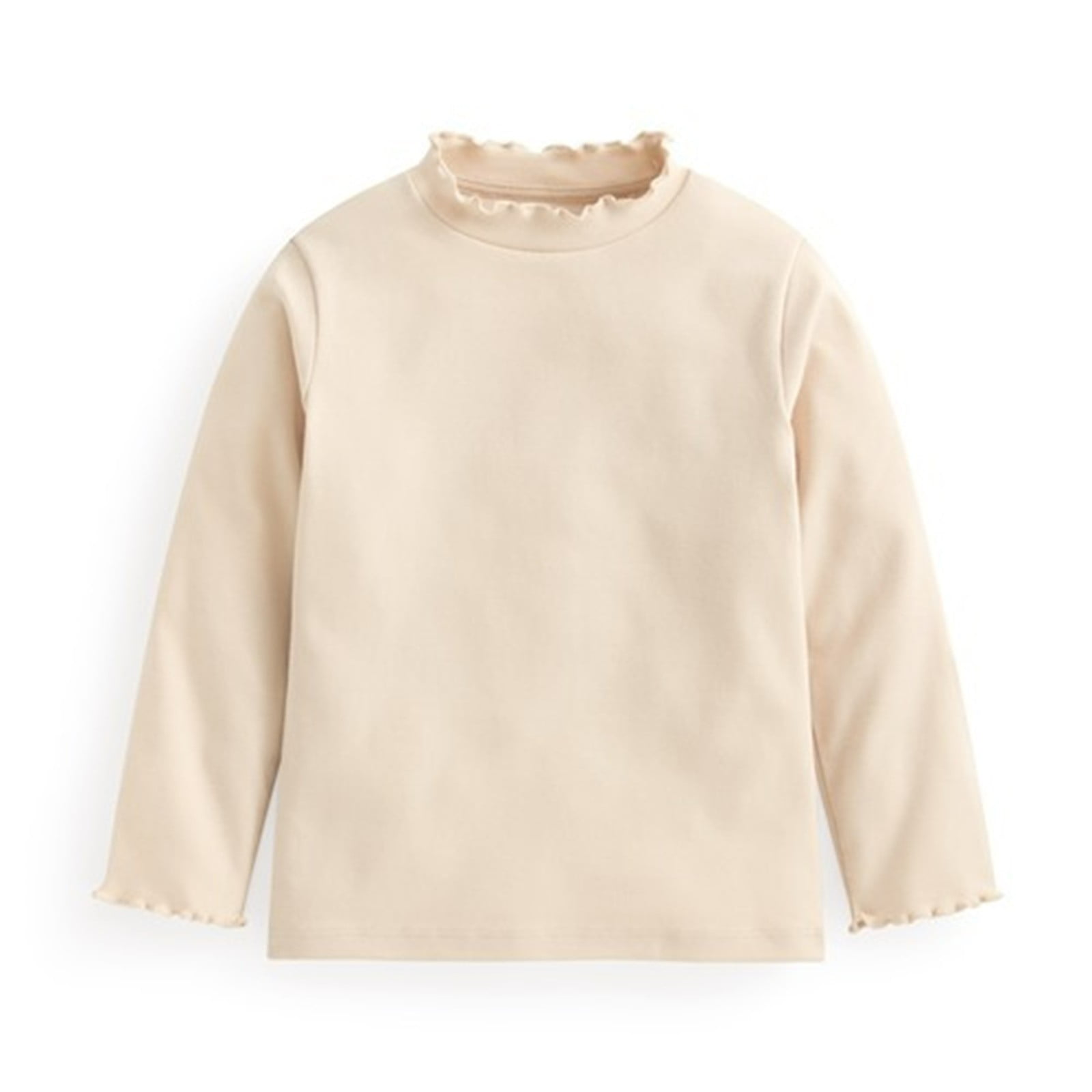 Blczomt Long Sleeve Girls Shirts Thermal Cute T Shirts Basic Crewneck ...