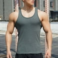 thumbnail image 1 of Blczomt Mens Big and Tall Tank Tops Workout Summer Classic Tank Tops Undershirt Muscle 2025 Green Men Shirts, 1 of 3