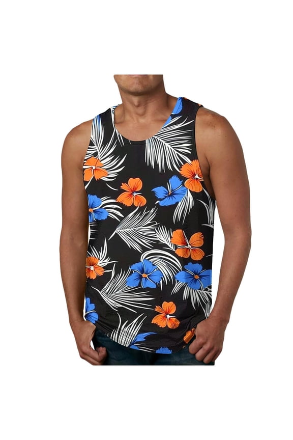 Muscle Mens Tank Tops Sale Summer Tanks Black Gym Beach Sleeveless Men Clothing