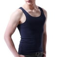 thumbnail image 1 of Blczomt Muscle Mens Tank Tops Workout Tank Tops Basic Sleeveless Blue Gym Shirts, 1 of 3