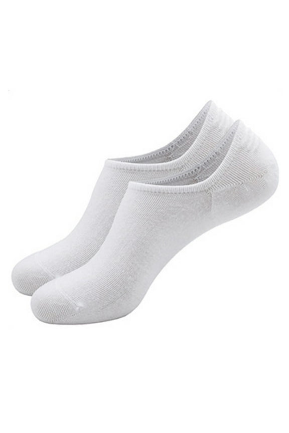 Non Slip Women's Socks Low Cut White No Show Sock Ankle Cotton Women's Socks