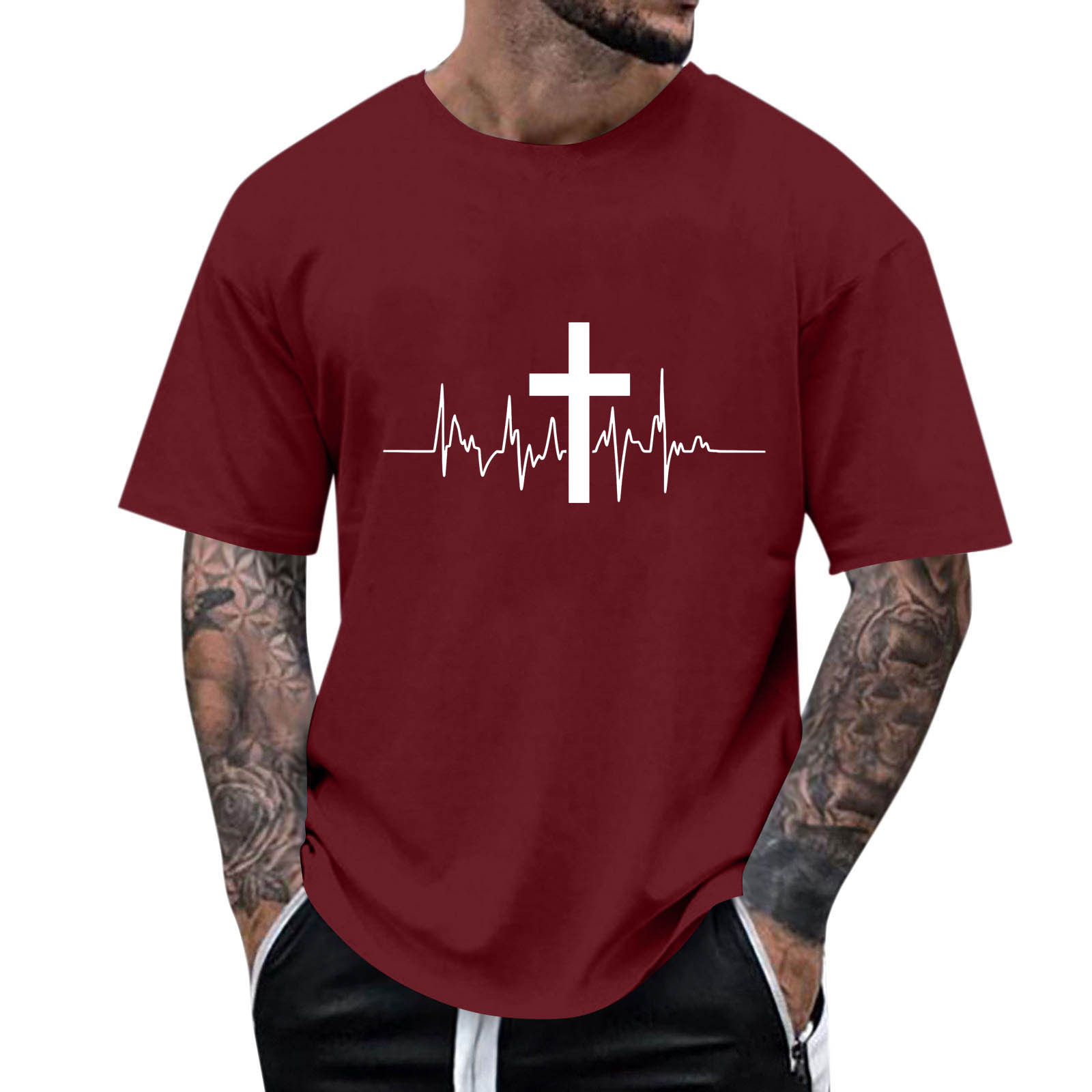Blczomt T Shirts For Men Short Sleeve Soft Red Graphic T Shirts Crew Blczomt T Shirts For Men Short Sleeve Soft Red Graphic T Shirts Crew