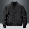 thumbnail image 1 of Blczomt Windbreaker Men Jacket Zip Up Black Jacket Heavy Thicken Warm Mens Winter Coat L, 1 of 9
