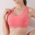 thumbnail image 1 of Blczomt Women Sports Bras High Impact Built In Pads Workout Gym Bras, 1 of 3