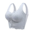 thumbnail image 1 of Blczomt Womens Bras Comfortable Front Closure Sports Loneline Gray Bras, 1 of 2