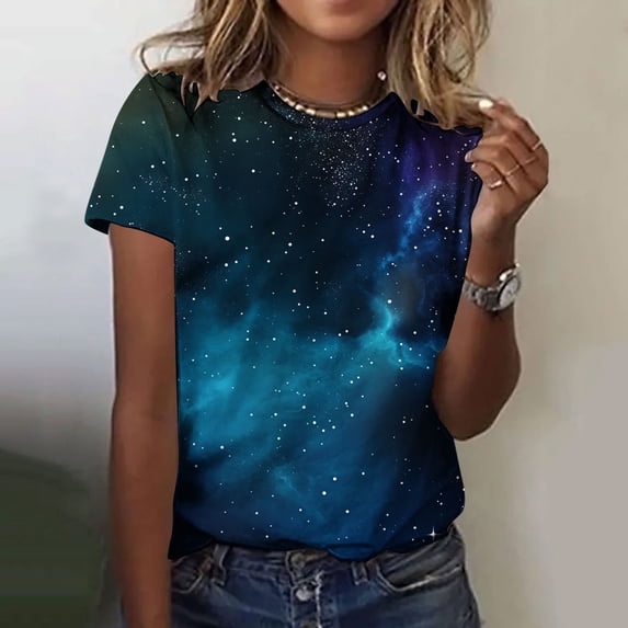 Blczomt Womens Shirts Casual Trendy T Shirts Dressy Summer Women Blouses,XXXL