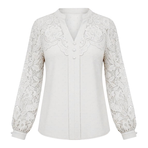 Blczomt Womens Tops Under $10 Casual White Trendy T Shirts Dressy 2026 Womens Summer Blouses,L