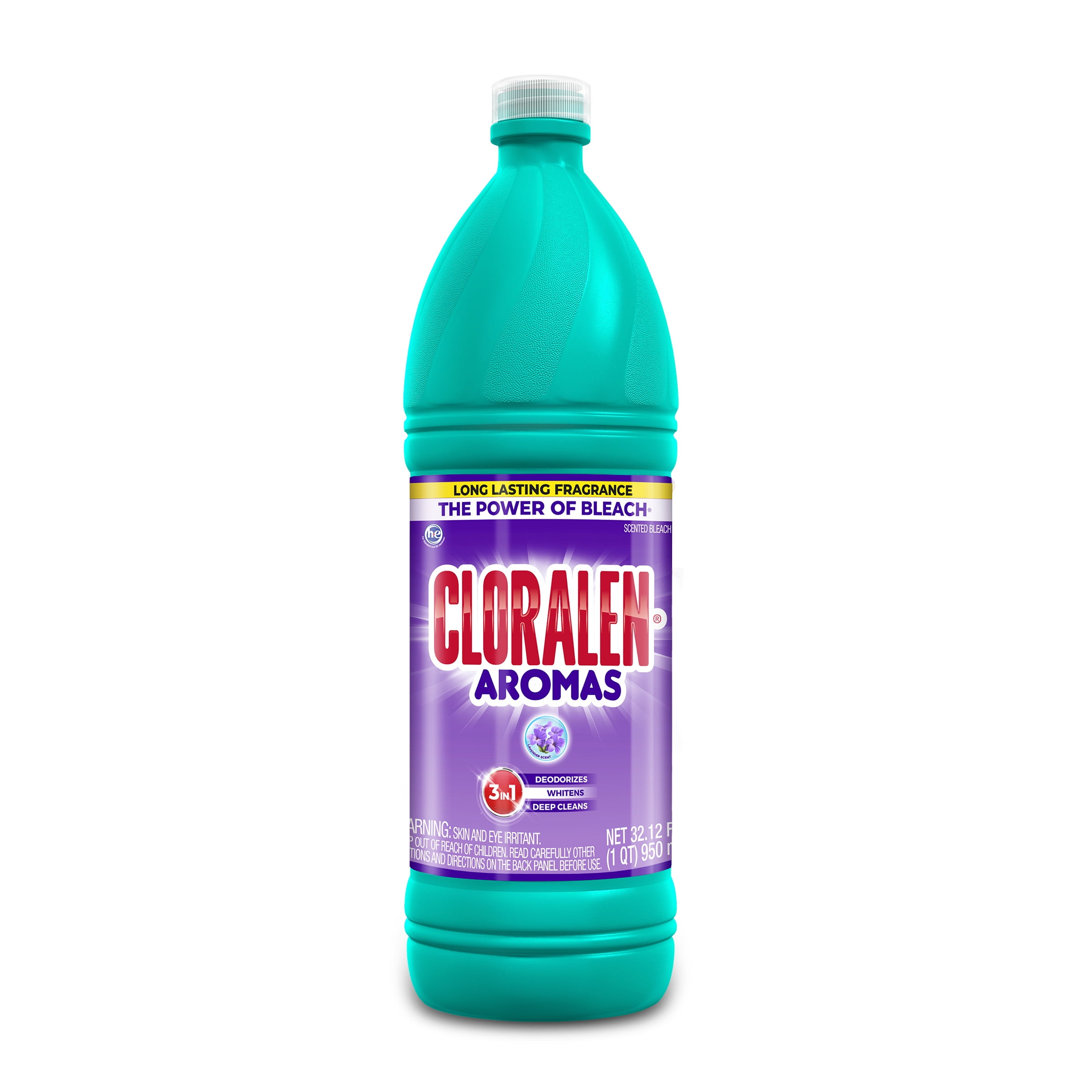CLORALEN® Household Cleaning Liquid Scented Bleach - Lavender Scent, 32.12 fl oz