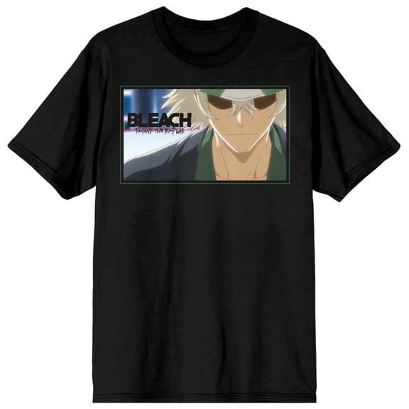 Bleach 1000 Year Blood War Kisuke Urahara Crew Neck Short Sleeve Adult Black T-shirt-6XL