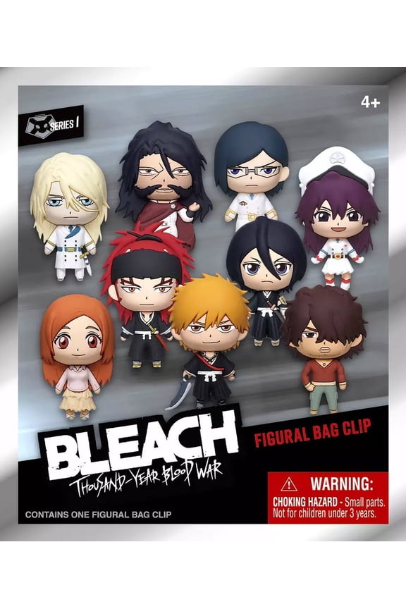 Bleach 3D Figural Bag Clip Thousand Year Blood War Mystery Pack (1 RANDOM Figure)