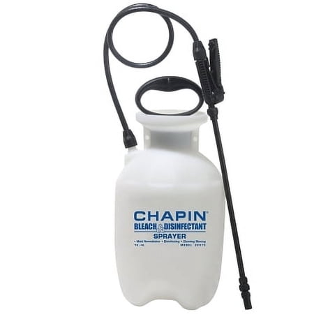 Bleach And Disinfectant Sprayer, 1 Gal, 12 In Extension, 34 In Hose | Bundle of 2 Each