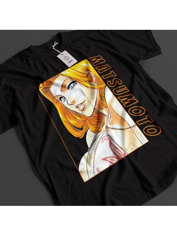 Bleach Anime Manga T-Shirt, Rangiku Matsumoto Tee Sizes S-5Xl GooGate