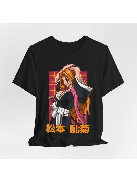 Bleach Anime Tee, Matsumoto Rangiku Shirt Sizes S-5Xl GooGate