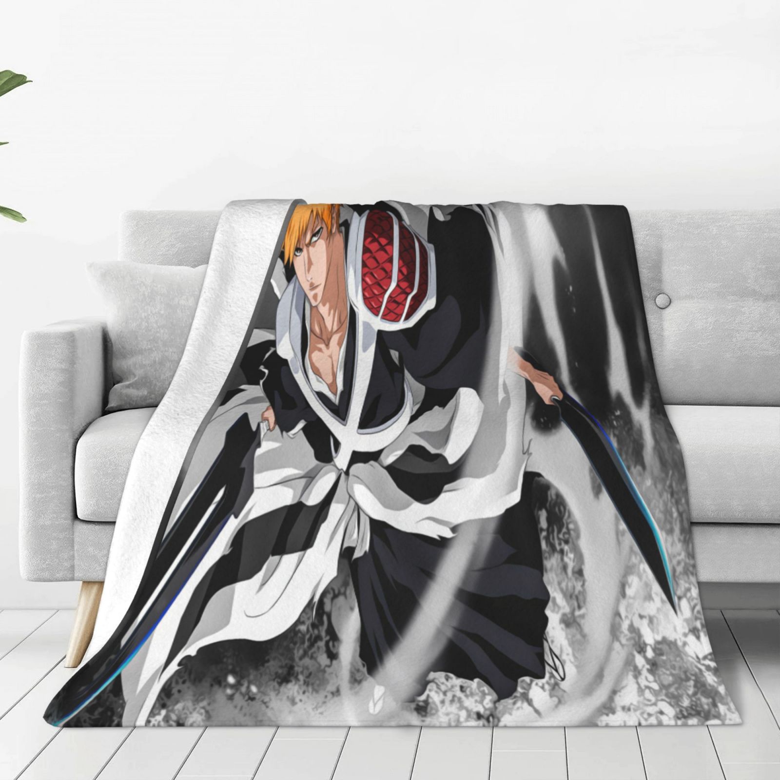 Bleach Blanket Throw Bedding Room Decor Flannel Blankets For Bed Sofa