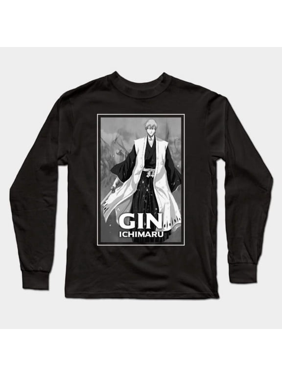 Bleach Gin Ichimaru Sweatshirt, Cozy Anime Manga Sweatshirt Sizes S-5Xl GooGate
