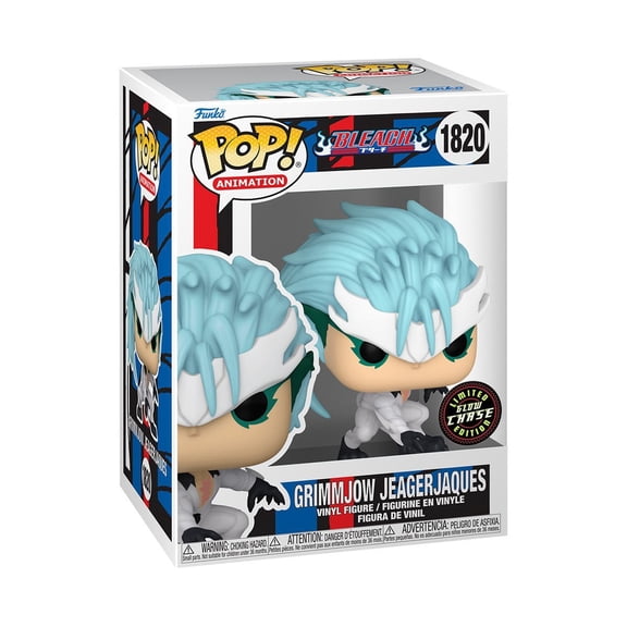 Funko Pop! Animation: Bleach - Grimmjow Jeagerjaques Glow-in-the-Dark Chase